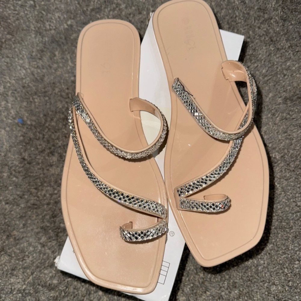 Nude Dressy Sandals